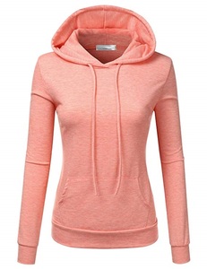 Sweat à capuche pour femme, streetwear, en molleton de coton, hiver, à carreaux, brodé, doublé, teint en pièce, 280g, grande taille, respirant, écologique - Product Image 3