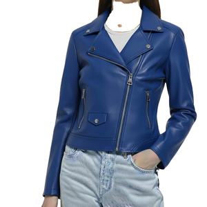 High Quality Eco-Friendly Leather Zipper <b>Jacket</b> Women <b>Men</b> Fashion Genuine Real Zip Leather <b>Jacket</b> Custom Made Fit Premium Luxury - Product Image 2