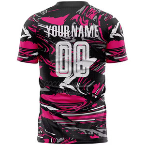Maillot de football personnalisé de haute qualité à sublimation, séchage rapide, respirant - Product Image 5