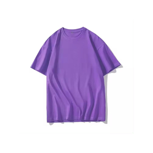 T-shirts imprimés OEM, vente chaude, hauts personnalisés unisexes à col rond, respirants, 100 % coton épais, tie-dye, épaules tombantes pour hommes - Product Image 3