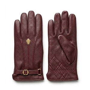 Classic Leather Dressing <b>Gloves</b> Soft Touch Comfortable Fit For Formal Events Daily Wear And Special Occasions - Product Image 1