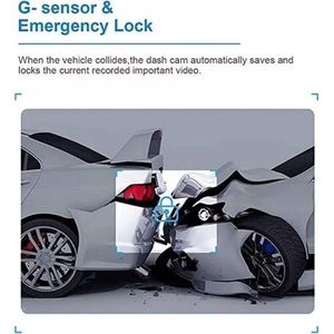 2.4 Full HD 1080P Dash Cam Car DVR Front or Rear Night Vision Camera with G Sensor - Product Image 6