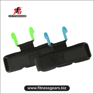 Ganchos de Levantamiento de Pesas JUST FITNESS Resistentes, Antideslizantes y Transpirables (Material Spandex/Poliéster), Colores y Tamaños Personalizables para Gimnasio - Product Image 3