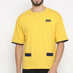 เสื้อยืดโอเวอร์ไซส์สไตล์สตรีทแวร์สำหรับฤดูร้อน ผลิตจากผ้าฝ้าย 100% เนื้อนุ่ม ระบายอากาศได้ดี และเป็นมิตรต่อสิ่งแวดล้อม - Product Image 1