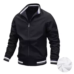 Wholesale Clothing Custom Men' Waterproof Casual Plain Windproof Jacket good Soft OEM Pockets Spandex <b>wind</b> <b>breaker</b> jackets - Product Image 5