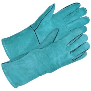 Guantes de soldadura más vendidos para trabajos de soldadura, resistentes al calor, a prueba de cortes, guantes de seguridad para soldar. - Product Image 4
