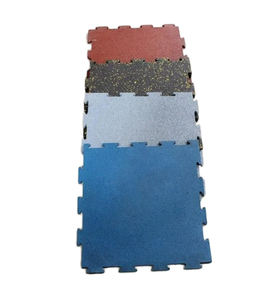 Baldosas de caucho entrelazadas multicolor - Product Image 2