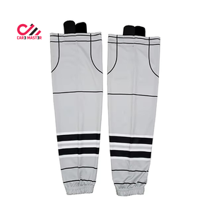 New Design Your Own Customized Sublimated Ice Hockey <b>Socks</b> 100% Polyester Breathable <b>Moisture</b>-Wicking Short Sleeve High Quality - Product Image 2