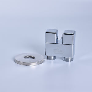 <span class=keywords><strong>Robinet</strong></span> moderne 1 entrée 2 sorties en laiton et cuivre massif avec arrêt automatique, double sortie universelle pour cuisine, extérieur, hôtel et salle de bain - Product Image 6