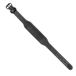 Cinturón de Levantamiento de Pesas de Cuero Negro Personalizable para Gimnasio, Cinturón de Powerlifting de Cuero Vacuno de Grado Competitivo - Product Image 5