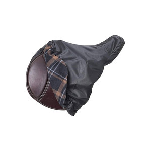 Housse de selle de cheval en nylon bleu, imperméable, anti-poussière, protection, plusieurs couleurs disponibles - Product Image 5