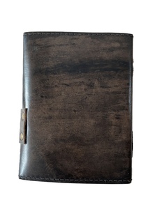 Antiguo Deckle Edge Paper Cross Charcoal Vintage Leather Journals Sketchbook Book of Charmed Spells Wiccans planificador - Product Image 4