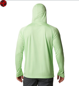 Chemise de pêche à capuche pour homme UPF 50+, séchage rapide, manches longues, protection solaire, pull à capuche pour la pêche en plein air - Product Image 2