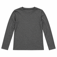 Chemise basique à col rond unie de style coréen pour femmes, design de style Old Money, nouvelle collection, douce, pour le quotidien ou les occasions décontractées