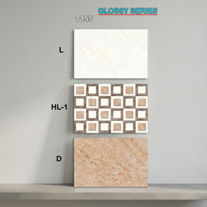 Carreaux muraux en céramique émaillée brillante à motif floral de style marocain pour toilettes commerciales 200x300mm Marque Vistaar - Product Image 4
