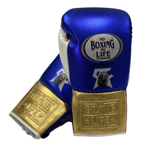 Guantes de Boxeo Personalizados, Sin Boxeo No Hay Vida, Profesionales, con Cordones, 100% Cuero Genuino, OEM, Ligeros, para Entrenamiento y Sparring para Adultos - Product Image 1