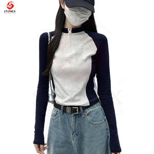 Camisetas de Manga Larga con Cuello Redondo para Mujer, Ropa Deportiva de Alta Calidad para Exteriores con Estilo de Manga Regular, Colores y Diseños Personalizables - Product Image 1