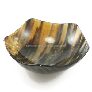 <b>Buffalo</b> <b>Horn</b> Bowl Available in All Sizes Hand Made <b>Horn</b> Art Ware Ethnic Crafts <b>Horn</b> Bowl - Product Image 2