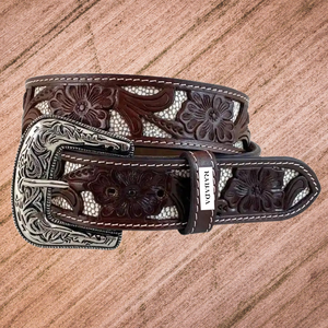 เข็มขัดหนังคาวบอยหนังแท้พร้อมตัดลายนูนดีไซน์ผู้ผลิตและขายส่ง - Product Image 2