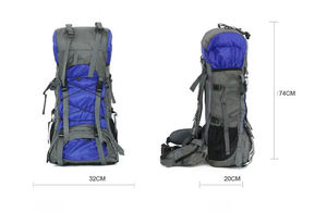 Large Capacity Outdoor Hiking <b>Backpack</b> Front Bungee Shock Cord Water Resistant Trekking <b>Travel</b> <b>Bag</b> - Product Image 6