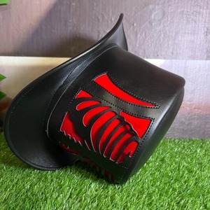 Sombrero de Copa Gótico Negro con Recortes de Huesos de Esqueleto y Forro Rojo, Disfraz Punk para Fiesta, Ajustable para Hombres, Mujeres y Adultos - Product Image 6