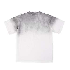 T-shirt oversize délavé à l'acide, effet vintage, coupe carrée, en tissu épais, avec motif graphique, streetwear uni, coupe courte - Product Image 2