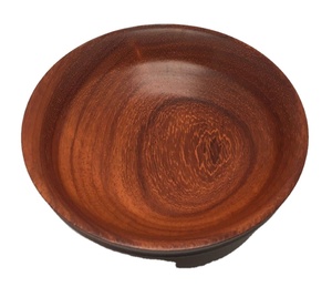 Walnut Wooden <b>Bowl</b> Valentine Gift Dark Wood <b>Heart</b> - Product Image 1