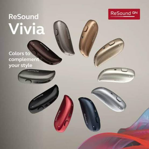 เครื่องช่วยฟังแบบชาร์จได้ Re Sound Vivia 5 Micro RIE 12 ช่องสัญญาณ RIC พร้อมระบบ Spatial Sense ลดเสียงลมรบกวนสำหรับการสนทนาในกลุ่ม - Product Image 5