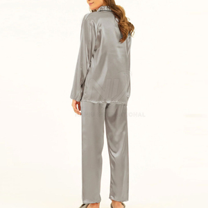 Custom Sleepwear Matching Pajama Set <b>Factory</b> Direct Private Label Manufacturing for Bulk Wholesale Orders - Product Image 2
