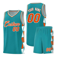 Uniformes de basket-ball personnalisés en sublimation, 100% polyester, antibactériens, séchage rapide, respirants, évacuant l'humidité