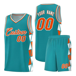 Uniformes de Baloncesto Personalizados al por Mayor, 100% Poliéster, Antibacterianos, Sin Mangas, Transpirables, de Secado Rápido, Conjunto de Ropa de Entrenamiento Cosida - Product Image 3