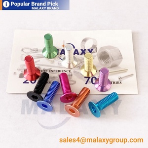 Malaxy DIN 7991 Hex Ổ Cắm Chìm Đầu Phẳng Vít Xe Máy 7075 Nhôm Vít Cho RC Quadcopters Phía Sau Khung - Product Image 2