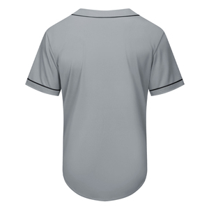 เสื้อเบสบอลแบบยูนิเซ็กซ์ สีและดีไซน์ตามสั่ง คอวี แขนสั้น ไซส์ใหญ่ พิมพ์ลายด้วยความร้อน ชุดกีฬา - Product Image 2