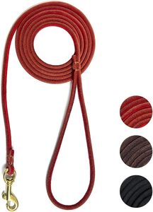 <b>Black</b> Nylon Dog Leash Durable Simple Style for Dogs Solid Color - Product Image 5