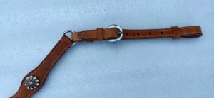 Al por mayor: Pechopetral de cuero artesanal estilo western para equitación de barriles, senderismo y ocio, grabado, personalizable en color, logotipo y diseño. - Product Image 4