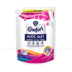 Sachet liquide sur support durable PET PE sac à bec inférieur détergent sac liquide poudre à laver emballage Vietnam Offre Spéciale de haute qualité - Product Image 1