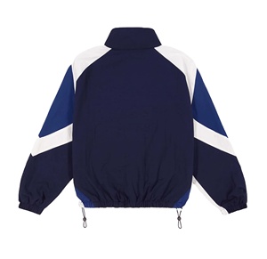 Chaqueta Cortavientos Impermeable de Nailon Transpirable de Verano con Logotipo Personalizado de Alta Calidad y Cierre de Cremallera para Hombre - Product Image 2