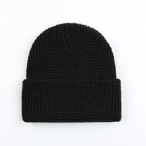 Gorro de Punto Acrílico Tipo Waffle Personalizado con Logotipo de Hysaf Apparels Co, Unisex, Cálido para Invierno, Talla Adulto 56-58CM - Product Image 1