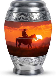 Urnas de Cremación para Adultos de Latón de Alta Calidad y Hermoso Diseño, Hechas a Mano, Urnas Funerarias - Product Image 3