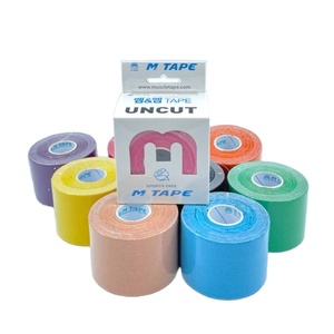 Cinta Deportiva de 5 cm x 5 m, de Algodón, Resistente al Agua, Autoadhesiva, para Cuidado Deportivo, Unisex, para Todas las Estaciones, Color Sólido - Product Image 3