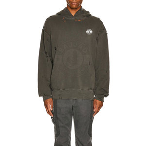 Sweat-shirt classique délavé pour homme, coupe décontractée, idéal pour un look streetwear quotidien. - Product Image 5