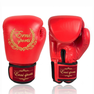Guantes de MMA Erni Sports de Alta Calidad con Cierre de Gancho y Bucle para Muñeca, Sanda, Kick Boxing, Cuero, Impermeables, Antideslizantes - Product Image 2