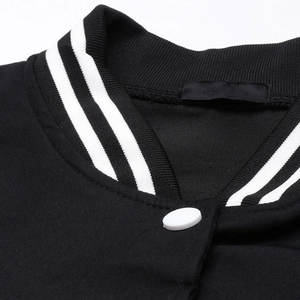 Chaquetas Varsity Personalizadas de Primera Calidad para Mujer, Tallas Grandes, con Bordado Chenille, Parches y Tela Cruda Ecológica - Product Image 5