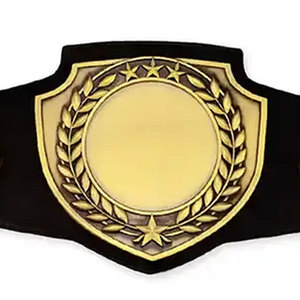 Ceinture de championnat de lutte poids lourd en cuir OEM personnalisable, légère, écologique, de haute qualité - Product Image 6