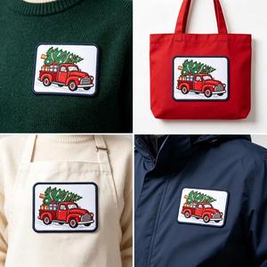 Écussons brodés autocollants thermocollants pour vêtements, chapeaux, sacs – Design 3D en relief – Haute qualité – Vente en gros directe usine - Product Image 4