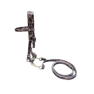 Top Trendy Cheetah Print Headstall con riendas a juego Nylon Proveedor indio Fabricante al por mayor - Product Image 1