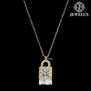 Amuleto de Lujo Unisex con Cruz de Perlas de Agua Dulce y Plata 925 Bañada en Oro, Certificado IGI, Estilo Hip Hop, de Alta Demanda y Personalizado - Product Image 3