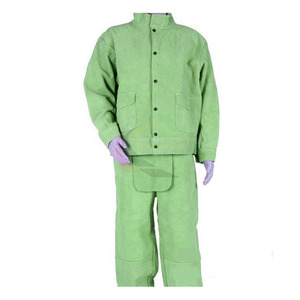 Traje de Soldadura de Cuero de Primera Calidad, Delantal de Soldador Resistente, Ignífugo, Resistente a Altas Temperaturas - Product Image 3