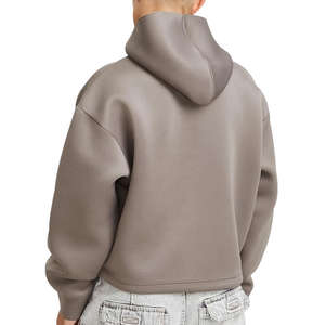 Hoodie de luxe de haute qualité, style Y2K, uni, 100% coton molletonné, pull-over épais pour homme - Product Image 6