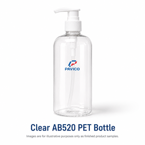 ขวดพลาสติกทรงกลม PET 520 มล. สำหรับเจลอาบน้ำ โลชั่น แชมพู พร้อมหัวปั๊ม สีตามสั่ง ผลิตในเวียดนาม - Product Image 1